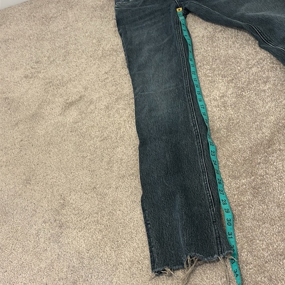 GRLFRND Harlow Highrise bootcut Women's loose Slit hem Jeans - Picture 15 of 17